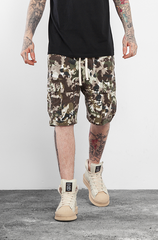 Military Style Camo Shorts