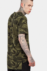 Army Camo Short Sleeve T Shirt