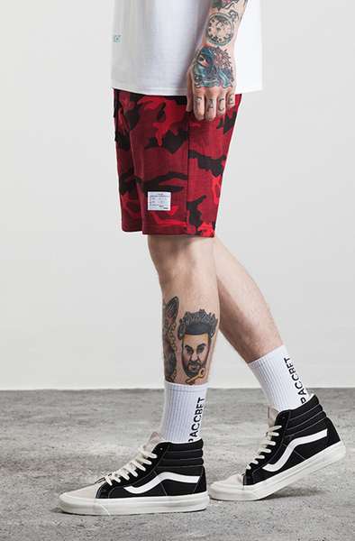 Bamboo Camo Cotton Summer Shorts