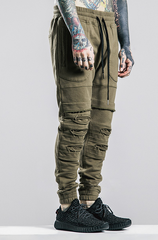 Ripped Jogger Sweatpants