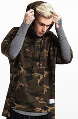 Camouflage Hooded Sweatshirt