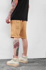 Side Zipper Sweat Shorts