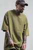 High Street Loose Solid Color T-Shirt